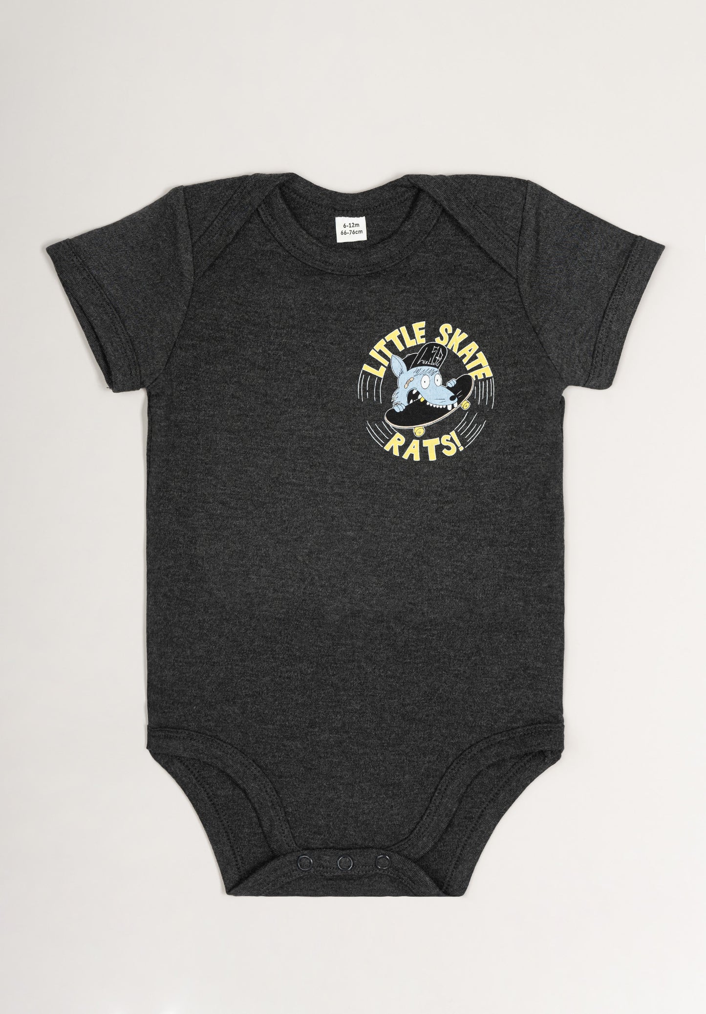 Body - Logo - Charcoal Grey Melange