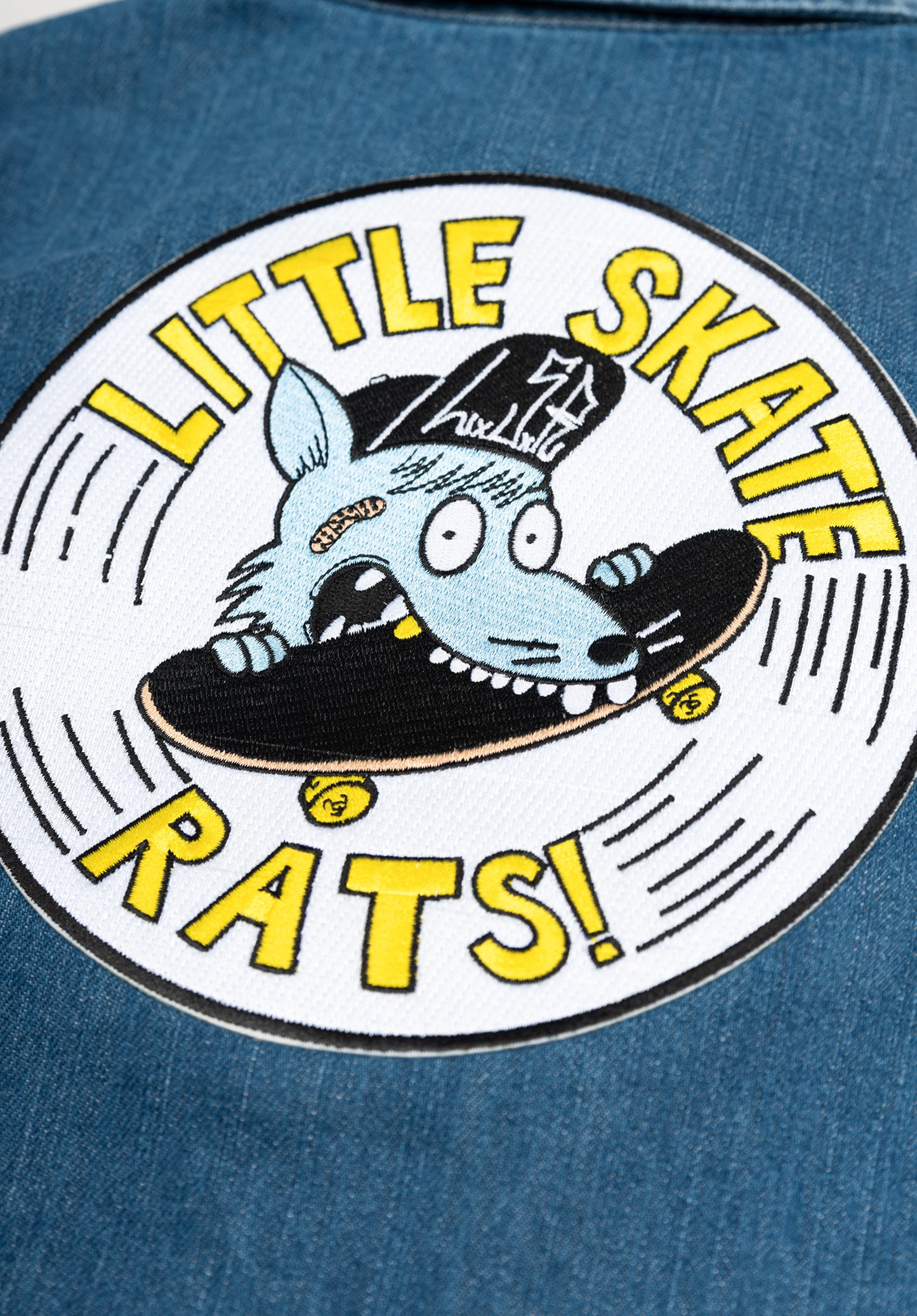 Jeans Jacket - Logo Patch - Blue