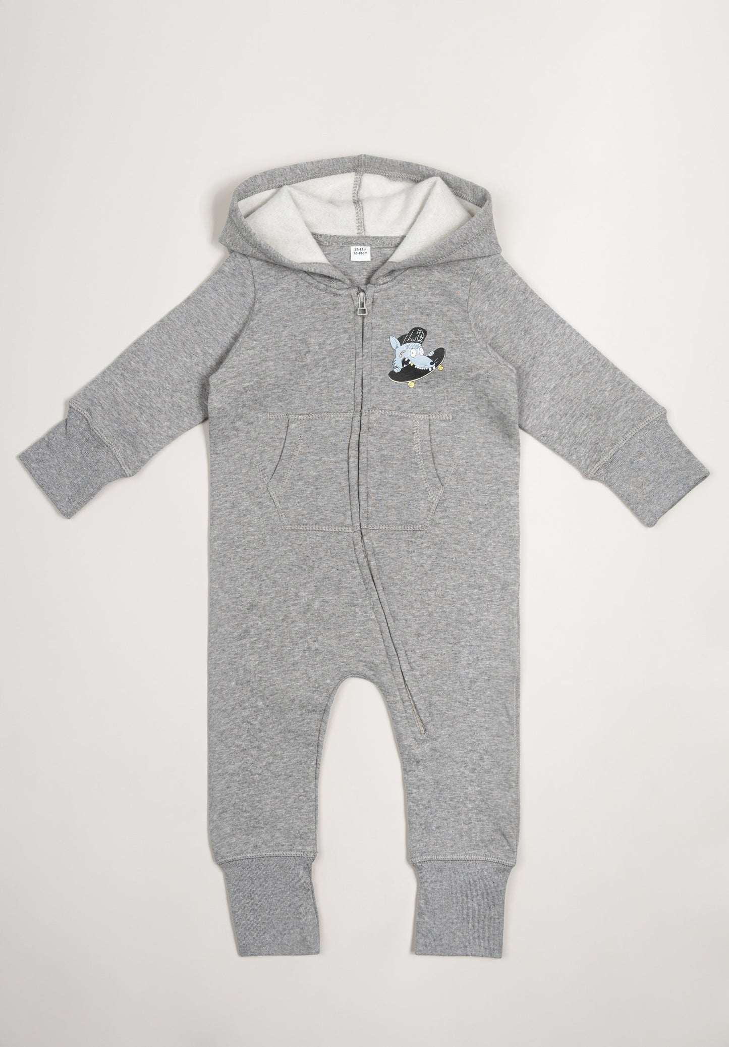 Onesie - Logo - Heather Grey Melange
