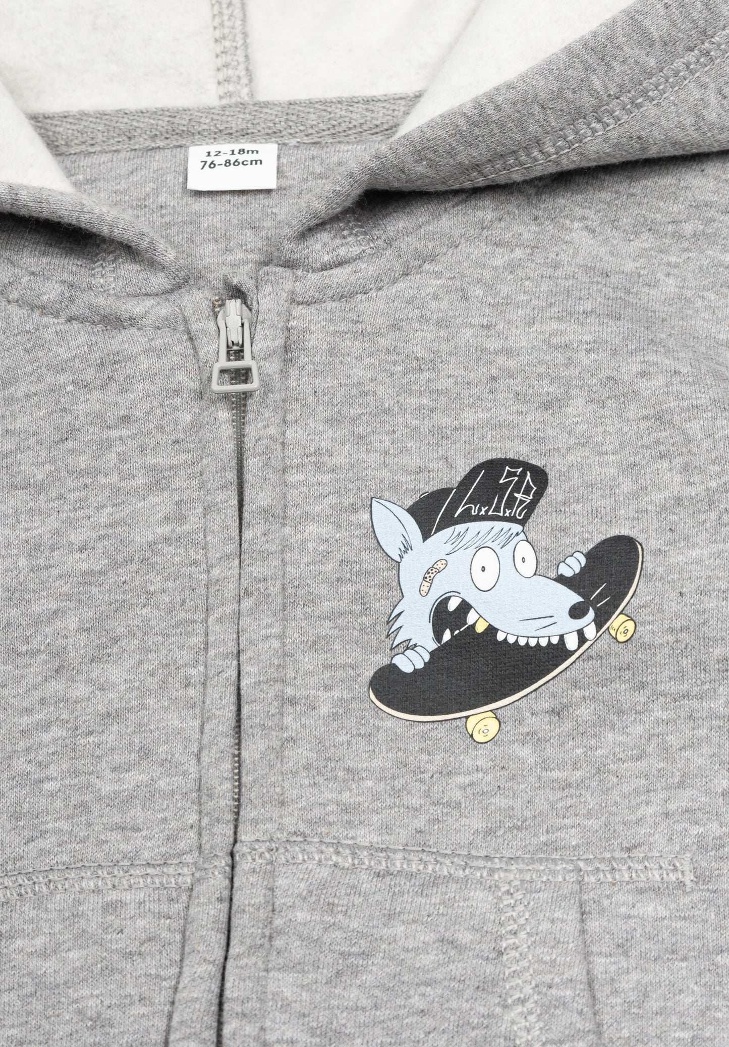 Onesie - Logo - Heather Grey Melange