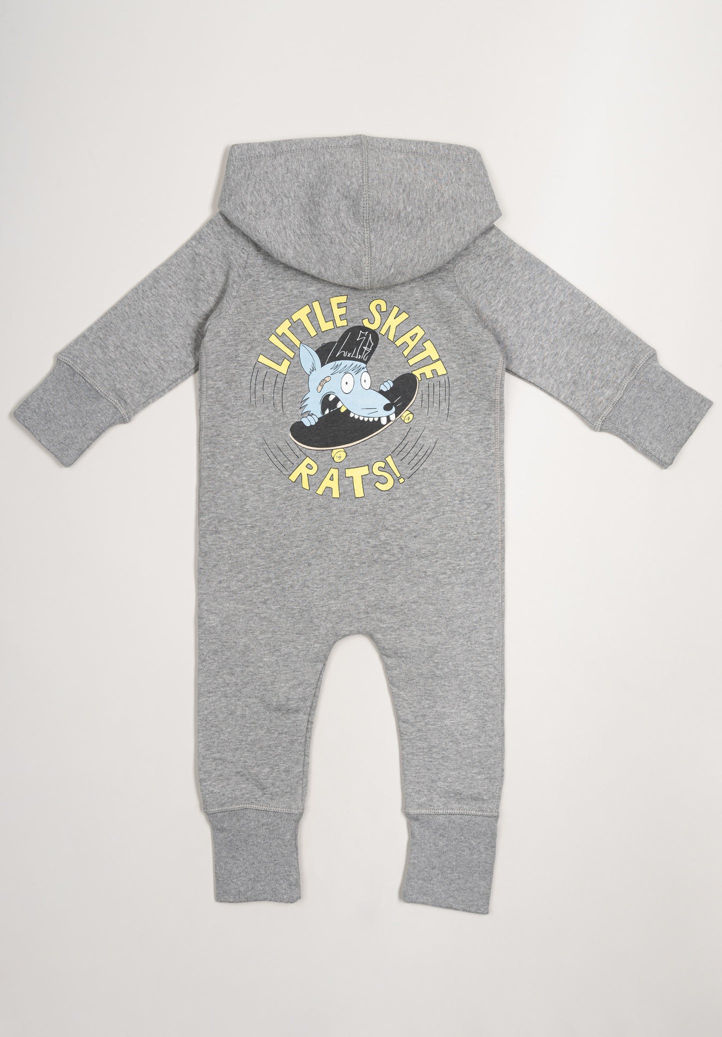 Onesie - Logo - Heather Grey Melange