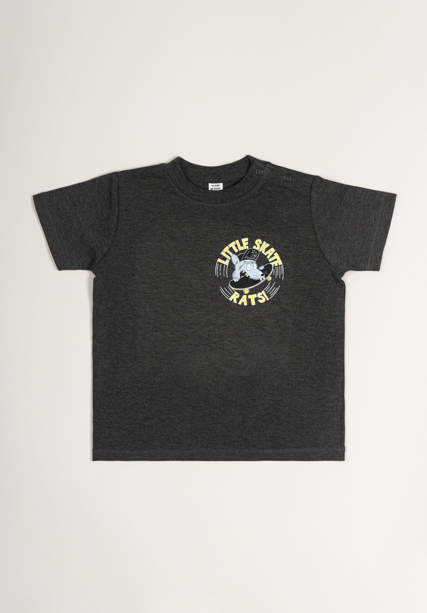 T-Shirt - Logo - Grey Melange