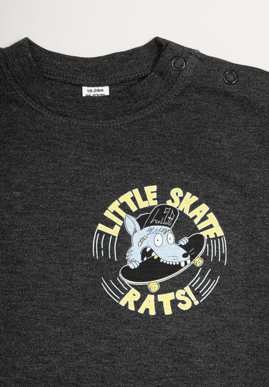 T-Shirt - Logo - Dunkelgrau