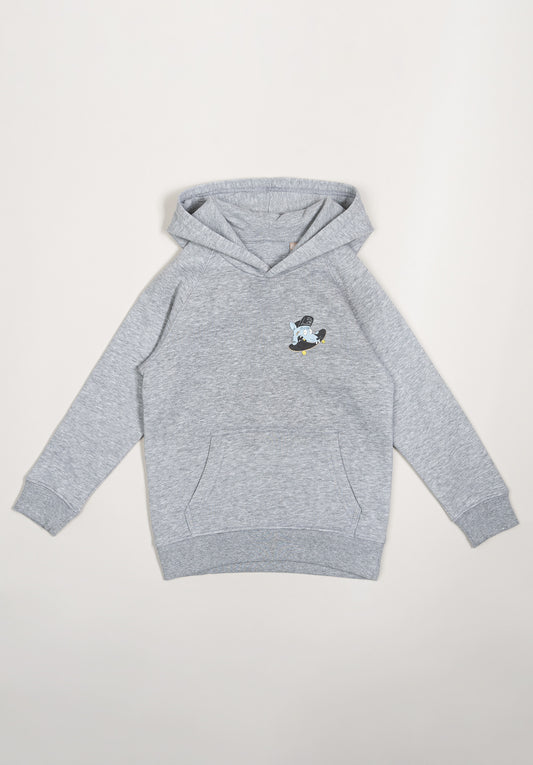 Hoodie - Logo - Grau-meliert