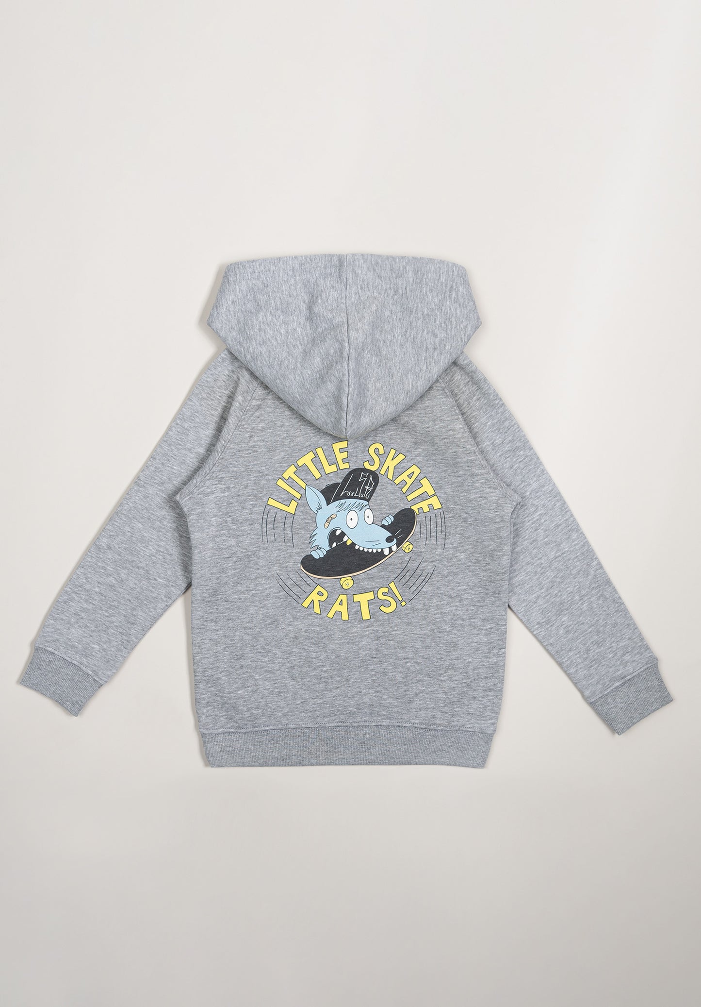 Hoodie - Logo - Grey Melange