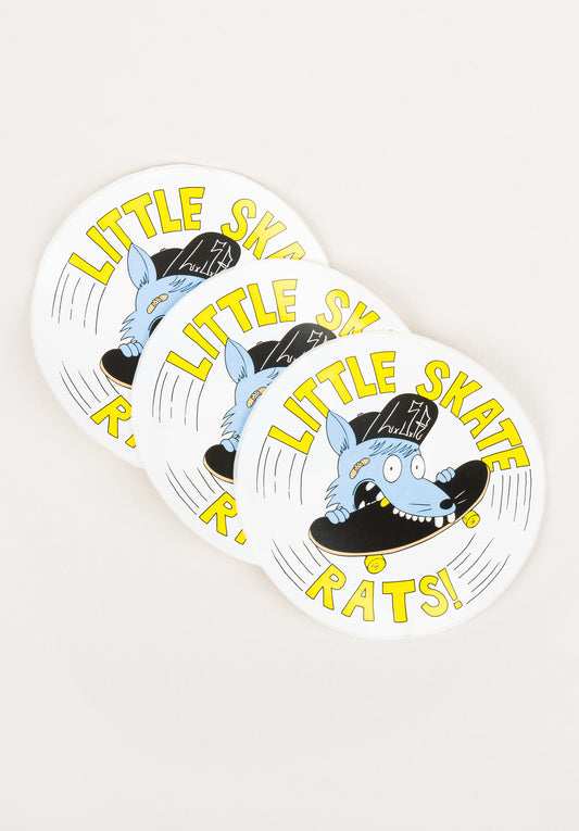 Sticker-Set - Buntes Logo - 3 Stück